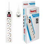 Картинка Сетевой фильтр Buro 500SH-10-W (белый)