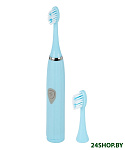 Картинка Зубная щетка HOMESTAR HS-6004 (с доп. насадкой, голубая)