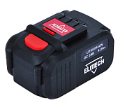 Картинка Аккумулятор ELITECH 1820.067700 (18В/4 Ah)