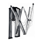 Картинка Сушилка для белья Brabantia WallFix с защитным коробом 475924 (стальной матовый)