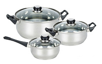 Картинка Набор кастрюль Mallony BAKS-SET-6