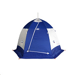 Картинка Палатка Пингвин 3 (1-сл) (белый/синий)