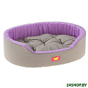 Лежанка для животных Ferplast Dandy 65 82943095 (серый/сиреневый)