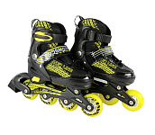 Картинка Роликовые коньки Cosmoride Skater (р. 39-42, черный/желтый)