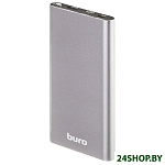 Картинка Портативное зарядное устройство Buro RB-10000-QC3.0-I&O (темно-серый)