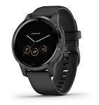 Картинка Умные часы Garmin Vivoactive 4s (черный/серый)