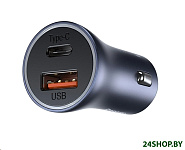 Картинка Автомобильное зарядное Baseus TZCCJD-0G