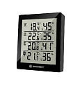 Метеостанция BRESSER TEMEO HYGRO QUADRO (черный)