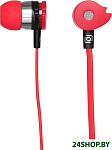 Картинка Гарнитура вкладыши Oklick HS-S-210 красный