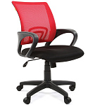 Картинка Кресло CHAIRMAN 696 LT (черный/красный)