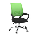 Картинка Кресло LoftyHome Staff (черный/зеленый)