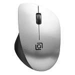 Картинка Мышь Oklick 695MW (черный/серебристый)