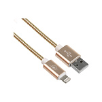 Картинка Кабель Rexant 18-4249 USB Type-C - Lighting (1 м, золотистый)
