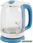 Картинка Электрочайник ENERGY E-281 (бело-голубой)