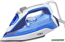 Картинка Утюг LEBEN 249-013 (белый/синий)