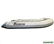 Картинка Лодка Polar Bird Merlin PB-340M ПБ32 (серо-белый, стеклокомпозит)