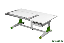 Картинка Парта Comf-Pro King Desk (белый/зеленый)