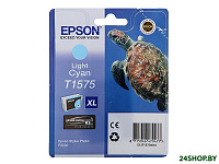 Картинка Картридж EPSON C13T15754010 Light Cyan