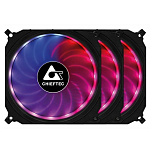 Картинка Кулер для корпуса Chieftec CF-3012-RGB (с контроллером)