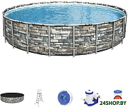 Картинка Каркасный бассейн Bestway Power Steel Камень 56889 (671x132)