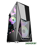Картинка Корпус 1stPlayer DK-3 DK-3-BK-3G6 Black