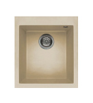 Картинка Кухонная мойка Elleci Quadra 100 Champagne 95