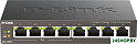 Неуправляемый коммутатор D-Link DGS-1008P/F3A