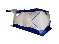 Картинка Палатка Пингвин Призма Шелтерс Big Twin 1-сл (бело-синий)