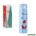 Картинка Термос для напитков Perfecto Linea 27-225466 (голубой/санта)