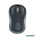 Мышь Logitech M185 (черный/серый) (910-002238)