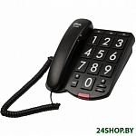Картинка Проводной телефон Ritmix RT-520 (черный)