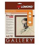 Картинка Фотобумага Lomond Velour Bright Natural White Archive A4 290 г/кв.м. 10л (0911341)