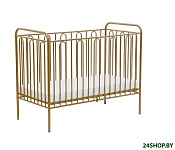 Картинка Детская кроватка Polini Kids Vintage 110 (золотистый)