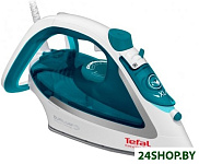 Картинка Утюг Tefal FV5718E0 (голубой/белый)