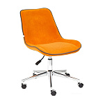 Картинка Кресло TetChair Style (флок, оранжевый)