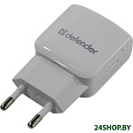 Картинка Сетевое зарядное Defender EPA-13 (белый)