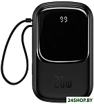 Qpow Pro Digital Display Fast Charge 10000mAh 20W (черный)
