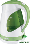 Картинка Электрочайник BBK EK1700P (белый/зеленый)