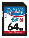 Картинка Карта памяти SmartBuy SDXC Class 10 64 Gb