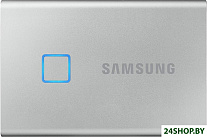 Картинка Внешний накопитель Samsung T7 Touch 1TB (серебристый)