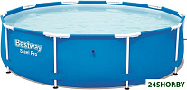 Картинка Бассейн каркасный Bestway Steel Pro 56677 (305х76см)