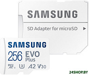 Картинка Карта памяти SAMSUNG EVO plus 256 ГБ (MB-MC256KA/RU)