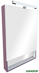 Картинка Roca The Gap Зеркальный шкаф фиолетовый 80 (ZRU9302753)
