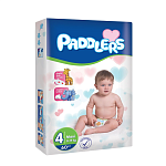 PADDLERS Jumbo pack [4]Maxi-60 Детские подгузники, 60 шт