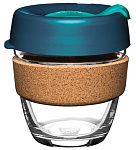 Картинка Многоразовый стакан KeepCup Brew Cork S Polaris 227мл (синий)