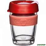 Картинка Многоразовый стакан KeepCup Longplay Brew M Azalea 340мл (красный)