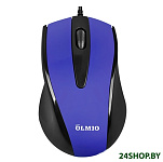 Картинка Мышь Olmio CM-07 (синий/черный)