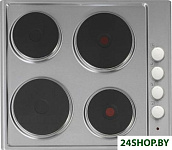 Картинка Встраиваемая электрическая варочная панель (поверхность) BEKO HIZE 64101 X