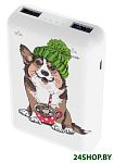 Картинка Портативное зарядное устройство Ritmix RPB-10007 (корги)