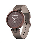 Картинка Умные часы Garmin Lily (темно-бронзовый/кожаный ремешок)
